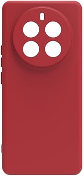 Realme 12 Pro K l f Kamera Korumal  Silikon Rubber Arka Kapak K rm z