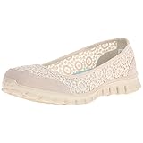 Skechers Sport Women's Ezflex 2 Flighty Flat,Natural Flighty,7 M US