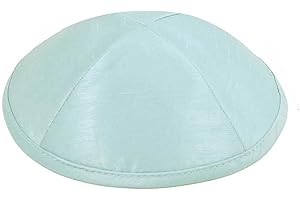 Zion Judaica: Deluxe Raw Silk Kippot Bulk Packs or Single Kippah With Free Clips