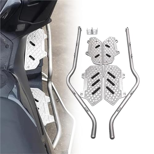 Repose pieds TMAX 560 avec barre de protection et support phare
