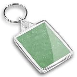 1 x porte-clés photo – Vert science atomique imprimé chimie physique | Porte-clés | Breloque | #45231, multicolore, M