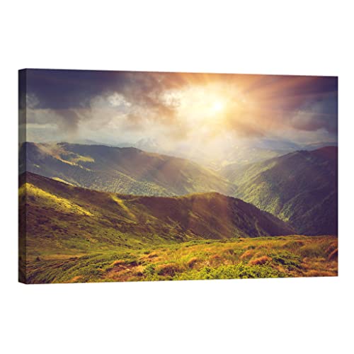 Tableau nature de nuit DCL042-2 pour creer une ambiance zen et apaisante dans votre chambre