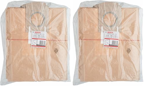 Bosch Professional Accessories Professional 2605411061 5 Papierfilterbeutel F. PAS10/GAS12 (Packung mit 2)