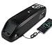 Joyisi Ebike Battery 36V 12.5AH Lithium ion Battery with Charger, USB Port, Electric Bike Battery for 500W Bike Motor (Black)