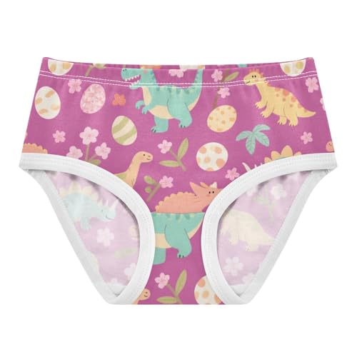 Girls' Underwear Dinosaur Dino Toddle Brief Panties 2-8 Years 20300699