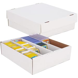 BCW Monster Box – 3ct Trading Card Storage Box | Holds 3200 Cards | Sports & TCG Card Organizer