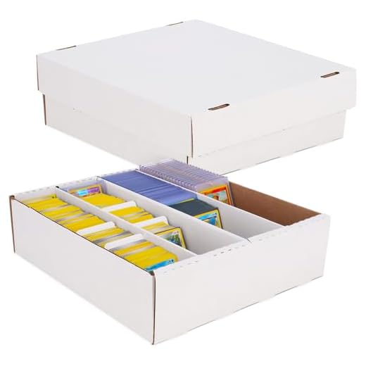 BCW Monster Storage Box, Holds 3,200 Standard Sized Trading Cards, 200 Pound Test Strength (1-Count)