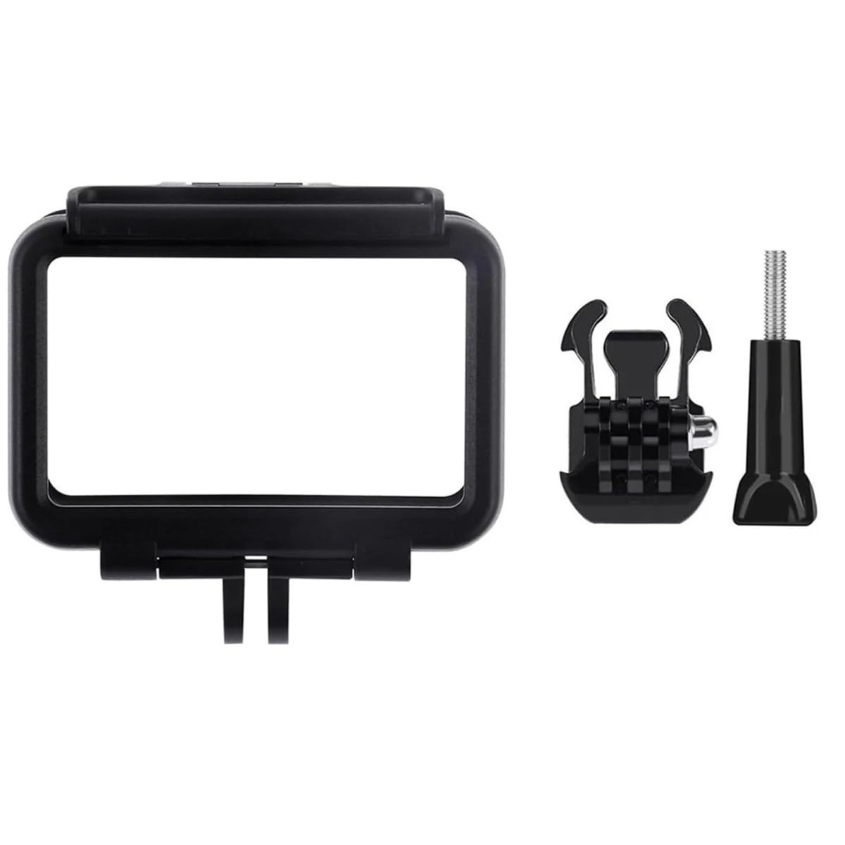 Carcasa de Marco Protector, Compatible con dji, OSMO Action 1 | Marco esqueleto de ABS para carcasa de accesorio de cámara(RED COLOR)