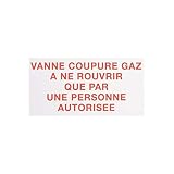 Étiquette Plastique Rigide rectangulaire