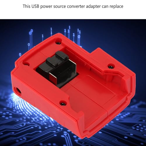Adaptador convertidor USB M18 con interruptor para regular la fuente de alimentación 7