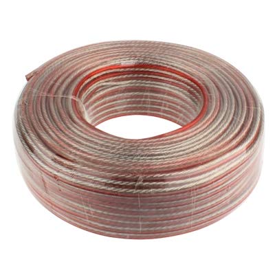 MDYHGBKT AYD 100m RVB Flexible Audio Speaker Cable, Outside Diameter: 2.8 x 5.6mm