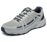 Skechers Hillcrest 2.0 SABBADAY Falls - Tenis para Hombre, Color Gris Claro, Talla 10 de Reino Unido