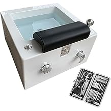 Pedicure Foot Spa, Pedicure Bowl,Foot Bath Bowl, Portable Foot Spa Bathtub,Foot Bath with Pedicure Tool,feet spa tub,Pedicure Spa Bathtub,Acrylic Pedicure Chair Shampoo Sink,Massage Foot
