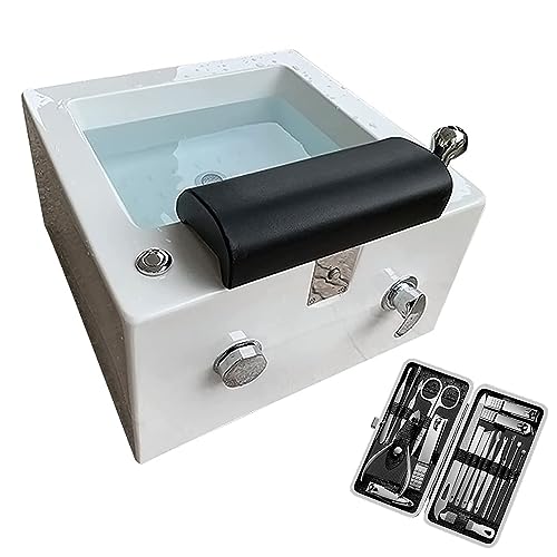 Spa de pies portátil con masaje y herramientas de pedicure
