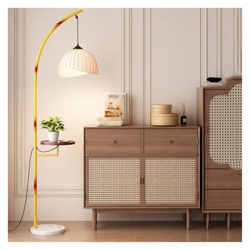 guiling-1986 Lampara de Pie Modern Creative Floor Lamp with USB Charging Ports Adjustable Reading for Bedroom, Living Room, Office Lampara de Pie Salon