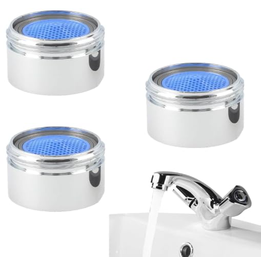 Rompigetto M28 Per Rubinetto - Set 3 Pezzi Aeratori Risparmio Idrico Per Cucina E Bagno