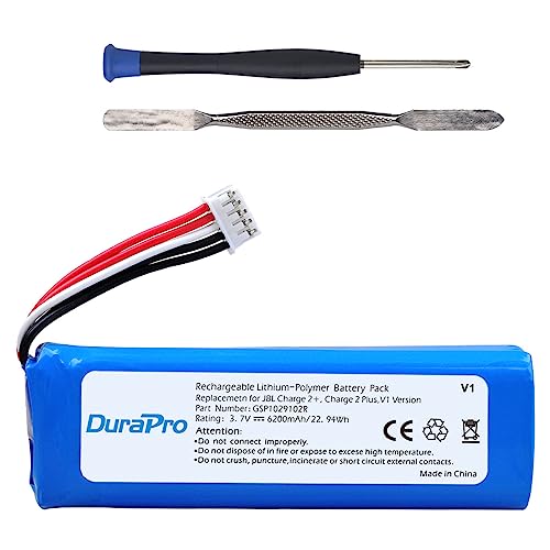 DuraPro 3,7 V 6200 mAh akumulator do JBL Charge 2 Charge 2 Plus Charge 2+ GSP1029102R