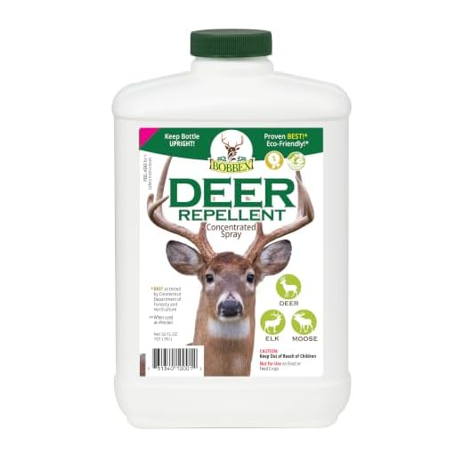 Concentrated Deer Repellent - Bobbex | Deer, Elk, and Moose Deterrent Concentrate (32 oz.) B550100