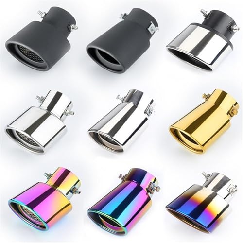 Embout d'échappement inox pour VW résout la rouille de Golf 6 7 Jetta