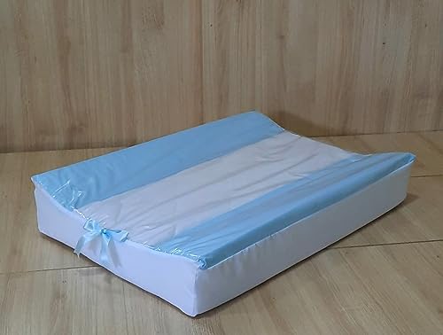 Trocador De Bebê Anatômico Cômoda Capa Plástica Luxo P - Azul Bebê