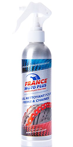 Gel Nettoyant Pour Freins & Chaines Spécial Moto - 250 ml - France Moto Plus
