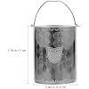ABOOFAN 3pcs Tea Strainers Teapot Tea Pot Replacement for Loose Tea Stainless Steel Mesh Strainer Tea Infuser Insert 7cm Tea Steeper Basket Filter for Teapot Mug Cup, Silver 1