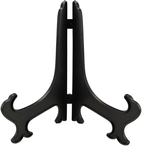 Miniatura 7 de Soporte de exhibición de plástico negro de 22.5345 pulgadas, soporte de exhibición de almacenamiento, marco de fotos, pedestal, coleccionables,