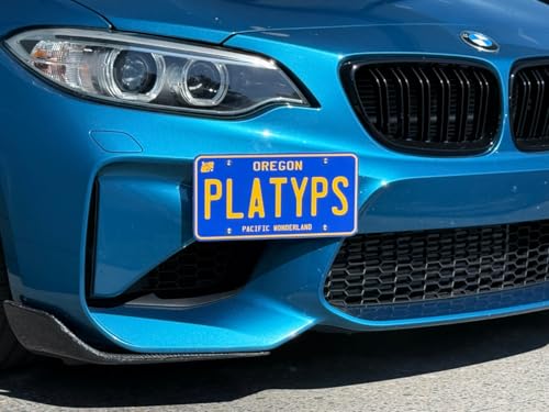 Image of CravenSpeed Platypus License Plate Mount Compatible with BMW 230i, M240i, M2 (Coupe only) | 2014-2021 (F87 /F22) | No Drilling | Made in USA