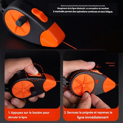 Décrocheur de lignes de pêche en acier inoxydable robuste pour bateau - 7