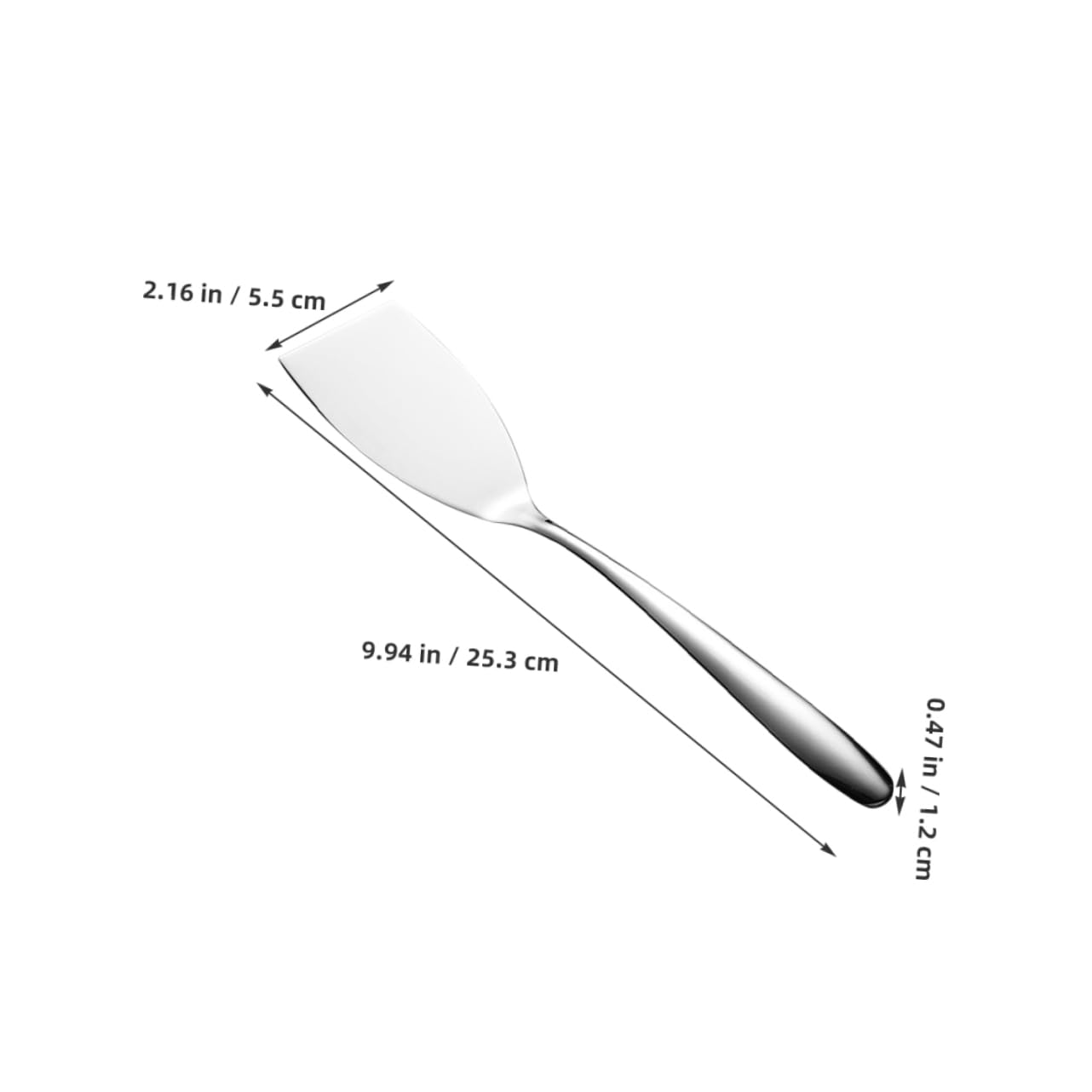 HEMOTON 5 Ensembles Spatule De Friture En Acier Inoxydable Cuillères De Cuisine Ustensile De Cuisine Spatules De Cuisine Viande Spatule De Cuisine Domestique Outil À Steak 2 Pièces * 5