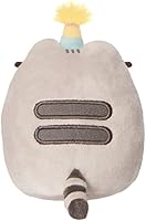 Vista 4 de Aurora, 61518, Party Pusheen pequeño, peluche ecológico, color gris
