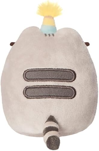 Miniatura 4 de Aurora, 61518, Party Pusheen pequeño, peluche ecológico, color gris