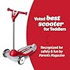 Radio Flyer My 1st Scooter, Red, For Kids 2-5 Years Old, Extra Wide Base for Balance, 2 Front Wheels for Added Stability, Easy to Use Foot Brake, 3 Wheel Scooter for Kids, (Amazon Exclusive) #5