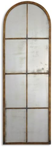 Amiel Arched Brown Mirror