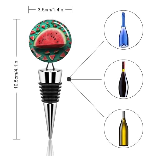 Bouchons de vin pastèque réutilisables pour préserver la fraîcheur de vos bouteilles - 3