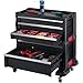 Keter 240762 5 Drawer Modular Garage & Tool Organizer, Black