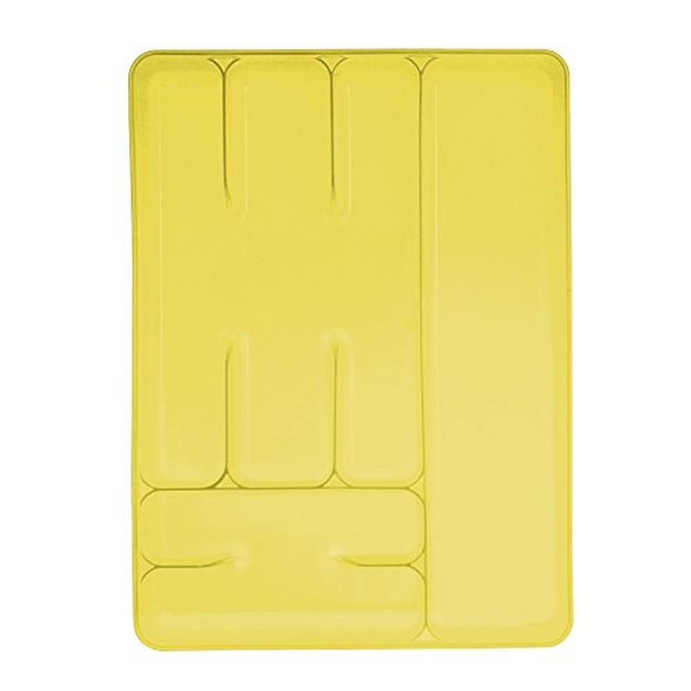 Excèlsa "Rainbow" 6 Compartments Yellow Cutlery Tray