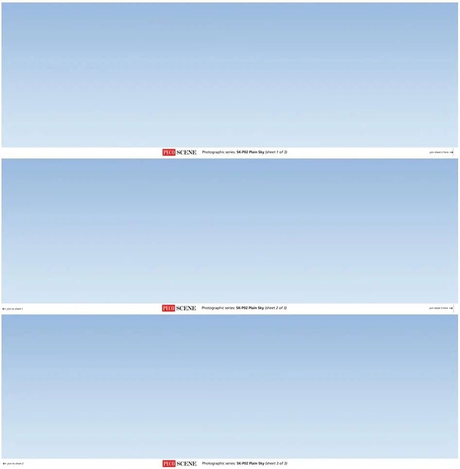 Peco Photo Background 2400x333mm SK-P02