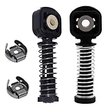 Gear Selector Shift Shifter Cable End Catch Pair 1J0711761B 1J0711761C Fit for VW Polo Jetta Golf for Audi A1 A3 TT B6 B7 Manual Gearbox Shift Linkage Repair Kit Bowden Cable Fix Adjuster