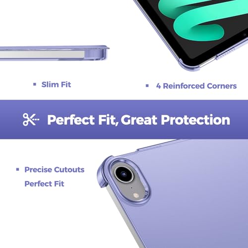 Image of ProCase Smart Case for iPad mini 7 A17 Pro 2024 /Mini 6 2021 8.3 inch -Lightpurple