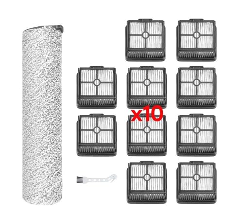 Roller Brush Mian Brush Filters Hepa Filter Replacement,Compatible for Dreame H11/H11Max/H12 Core Vacuum Cleaner Replacement Spare Part Accessory(Set J)