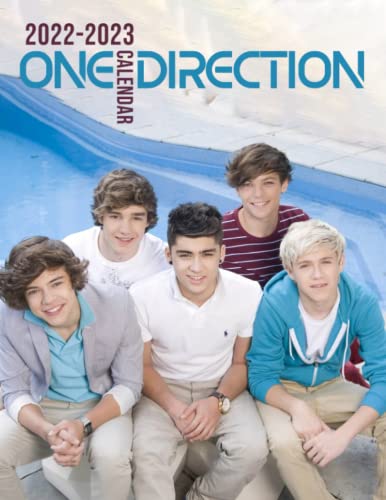One Direction Calendar 2022-2023: OFFICIAL ONE direction Calendar 2022-2023 With Notes Section,Monthly Square Calendar With 20 Exclusive One direction boys Photoshoots