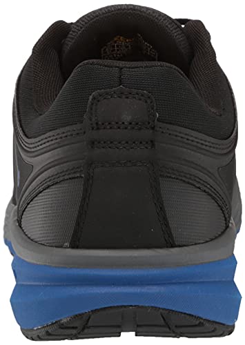 KEEN Utility Men's Vista Energy Low Height Sneakers Composite Toe Industrial Work Shoes, Nautical Blue/Black, 10.53