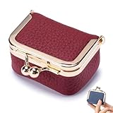 【Spacious and Compact】The mini jewelry box measures 2.55 x 1.77 inches, with enough space for multiple earrings, rings, necklaces, while being small enough to fit in your suitcase or small bag