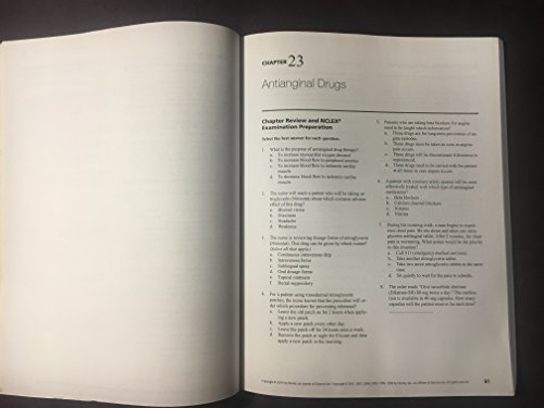 Study Guide for Pharmacology and the Nursing Process