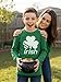 Tstars Lucky Irish Shamrock Kids Tee - St Patrick's Day Toddlers and Youth Long Sleeve Shirt Medium Green