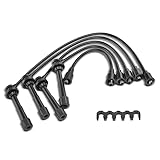 A-Premium Ignition Spark Plug Wires Set of 5 Compatible with Chevrolet Metro Tracker 1998 & Geo Tracker & Pontiac Firefly & Suzuki Esteem, Sidekick, Swift X-90