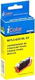 iColor pixma mg 7150, canon: Tusz do CANON (zastępuje CLI-551GY XL), szary z CHIPem (pixma mg 6350, kompatybilny wkład do drukarki, 7550)
