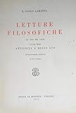 libri da leggere prima del liceo  Letture filosofiche ad uso dei licei. Volume prim