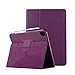 FAN SONG Custodia per iPad PRO 12.9 Pollici 2020/2018 Cover Ultra Sottile PU in Pelle Trifold Smart Cover con Funzione di Supporto e Auto Sveglia/Sonno per iPad PRO 12,9'' 2018/2020 (viola)
